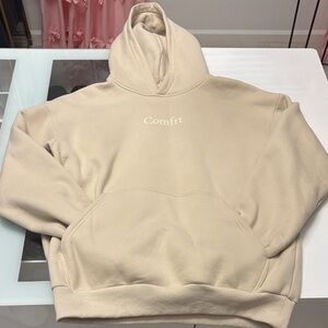 Comfrt Women's Cream Hoodie